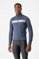 CASTELLI Cyklistická zateplená bunda - RADOPPIA 3 - modrá