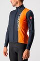 CASTELLI Cyklistický dres s dlhým rukávom zimný - TRIGUARDO - modrá