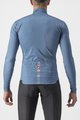 CASTELLI Cyklistický dres s dlhým rukávom zimný - PRO THERMAL LS - modrá