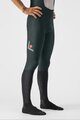 CASTELLI Cyklistické nohavice dlhé s trakmi - VELOCISSIMO 5 - zelená