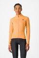 CASTELLI Cyklistický dres s dlhým rukávom zimný - SFIDA 2 W - oranžová