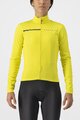 CASTELLI Cyklistický dres s dlhým rukávom zimný - SINERGIA 2 - žltá