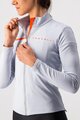 CASTELLI Cyklistický dres s dlhým rukávom zimný - SINERGIA 2 - strieborná