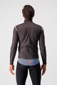 CASTELLI Cyklistická zateplená bunda - PERFETTO ROS LIMITED EDITION - šedá/biela