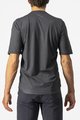 CASTELLI Cyklistický dres s krátkym rukávom - TRAIL TECH - šedá