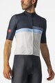 CASTELLI Cyklistický dres s krátkym rukávom - A BLOCCO - modrá/biela