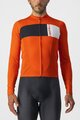 CASTELLI Cyklistický dres s dlhým rukávom letný - PROLOGO 7 - červená