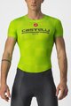 CASTELLI Cyklistické tričko s krátkym rukávom - PRO MESH BL - svetlo zelená