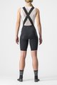 CASTELLI Cyklistické nohavice krátke s trakmi - FREE UNLIMITED W - čierna