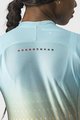 CASTELLI Cyklistický dres s krátkym rukávom - CLIMBER&#039;S 2.0 W - svetlo modrá/oranžová