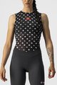 CASTELLI Cyklistické tričko bez rukávov - PRO MESH W - čierna