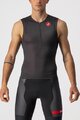 CASTELLI Cyklistický dres bez rukávov - FREE TRI 2 - čierna