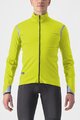 CASTELLI Cyklistická zateplená bunda - ALPHA ULTIMATE INSULATED - žltá