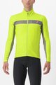 CASTELLI Cyklistická zateplená bunda - MORTIROLO 6S - žltá