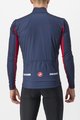 CASTELLI Cyklistická zateplená bunda - MORTIROLO 6S - modrá