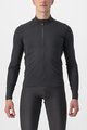 CASTELLI Cyklistický dres s dlhým rukávom zimný - FLIGHT LS AIR - čierna