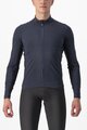 CASTELLI Cyklistický dres s dlhým rukávom zimný - FLIGHT LS AIR - modrá