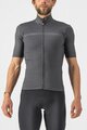 CASTELLI Cyklistický dres s krátkym rukávom - PRO THERMAL MID - šedá
