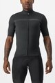CASTELLI Cyklistický dres s krátkym rukávom - PRO THERMAL MID - čierna