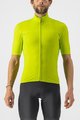 CASTELLI Cyklistický dres s krátkym rukávom - PRO THERMAL MID - svetlo zelená