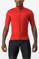 CASTELLI Cyklistický dres s krátkym rukávom - PRO THERMAL MID - červená