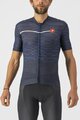 CASTELLI Cyklistický dres s krátkym rukávom - INSIDER - modrá