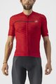 CASTELLI Cyklistický dres s krátkym rukávom - INSIDER - červená
