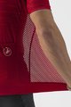CASTELLI Cyklistický dres s krátkym rukávom - INSIDER - červená