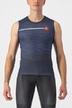 CASTELLI Cyklistický dres bez rukávov - INSIDER - modrá
