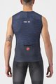 CASTELLI Cyklistický dres bez rukávov - INSIDER - modrá