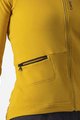 CASTELLI Cyklistický dres s dlhým rukávom zimný - UNLIMITED TRAIL W - žltá