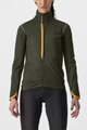 CASTELLI Cyklistická zateplená bunda - ALPHA ULTIMATE INSULATED W - zelená