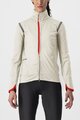 CASTELLI Cyklistická zateplená bunda - ALPHA ULTIMATE INSULATED W - ivory