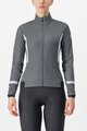 CASTELLI Cyklistická zateplená bunda - DINAMICA 2 - šedá