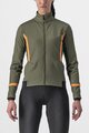 CASTELLI Cyklistická zateplená bunda - DINAMICA 2 - zelená
