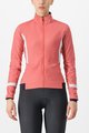 CASTELLI Cyklistická zateplená bunda - DINAMICA 2 - červená