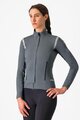 CASTELLI Cyklistická zateplená bunda - PERFETTO ROS 2 W - šedá