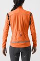 CASTELLI Cyklistická zateplená bunda - PERFETTO RoS 2 W - oranžová