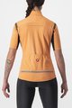 CASTELLI Cyklistický dres s krátkym rukávom - GABBA ROS 2 W - oranžová