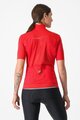 CASTELLI Cyklistický dres s krátkym rukávom - PERFETTO ROS 2 WIND W - červená