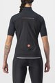 CASTELLI Cyklistický dres s krátkym rukávom - PERFETTO ROS 2 W WIND - čierna