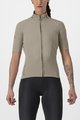 CASTELLI Cyklistický dres s krátkym rukávom - PERFETTO RoS 2 W WIND - béžová