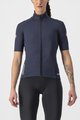 CASTELLI Cyklistický dres s krátkym rukávom - PERFETTO ROS 2 W WIND - modrá