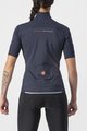 CASTELLI Cyklistický dres s krátkym rukávom - PERFETTO ROS 2 W WIND - modrá