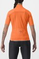 CASTELLI Cyklistický dres s krátkym rukávom - PERFETTO RoS 2 W WIND - oranžová