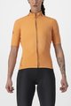 CASTELLI Cyklistický dres s krátkym rukávom - PERFETTO ROS 2 W WIND - oranžová