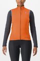 CASTELLI Cyklistická vesta - PERFETTO RoS 2 W - oranžová