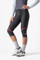 CASTELLI Cyklistické nohavice 3/4 bez trakov - VELOCISSIMA THERMAL - čierna