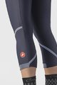 CASTELLI Cyklistické nohavice 3/4 bez trakov - VELOCISSIMA THERMAL - modrá