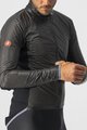 CASTELLI Cyklistická vodeodolná pláštenka - SLICKER PRO - čierna